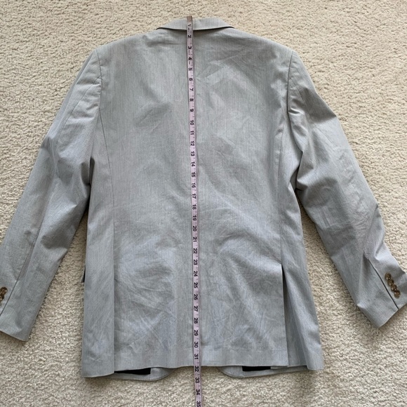 J.Crew Ludlow Cotton Striped Blazer 40L - Picture 5 of 8